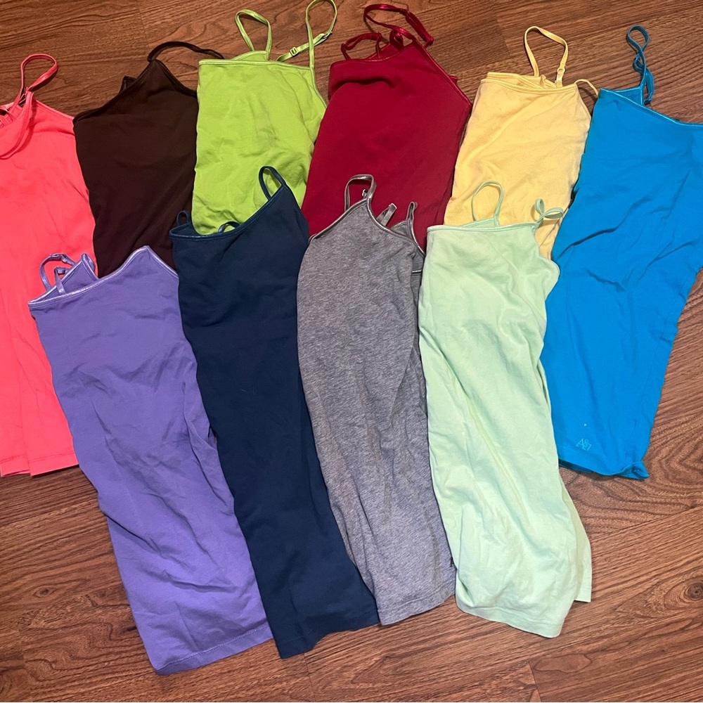 Aeropostale spaghetti strap tank tops